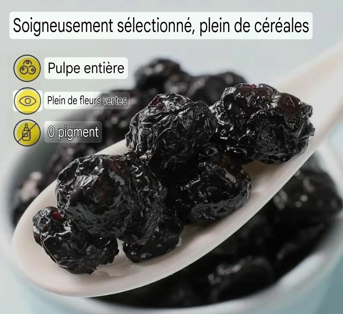 500 g Myrtille sauvage sèche