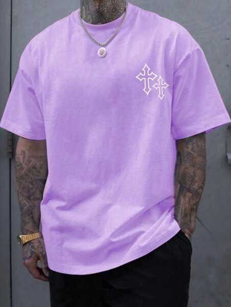 Manfinity mens loose fit Tshirt