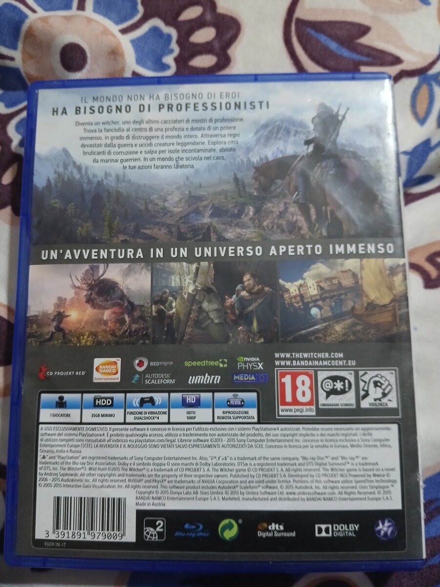 The Witcher 3: Wild Hunt PS4