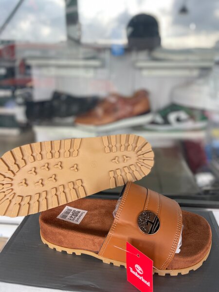 Sandales en cuir homme