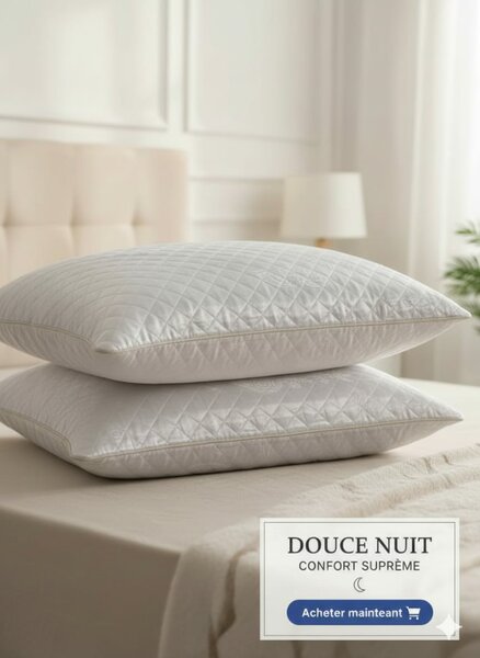 Oreillers Confort Suprême