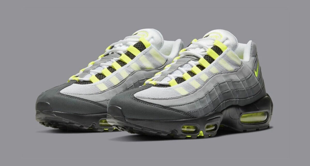 Nike Air Max 95 Gris Jaune