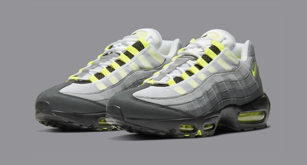 Nike Air Max 95 Gris Jaune