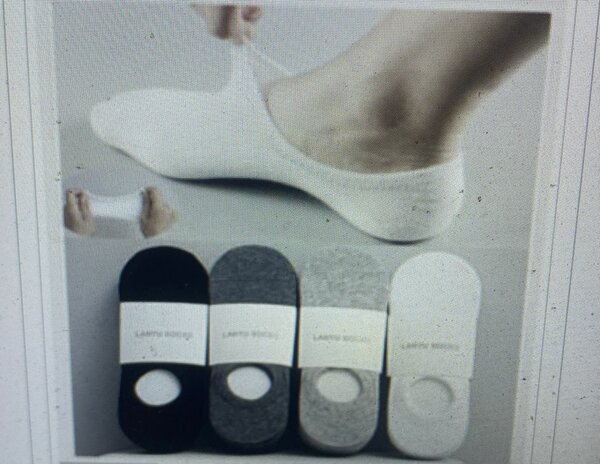 Chaussettes plattes, 3 paires