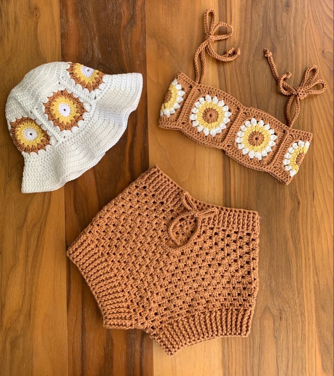 Complet bikini en laine