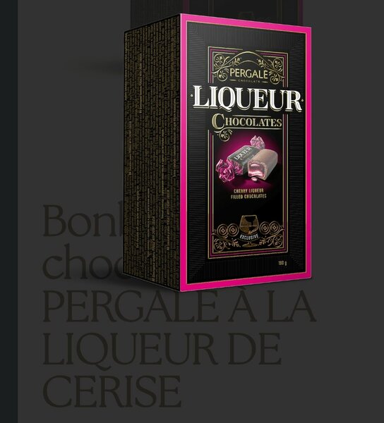 Chocolats Alkoholfüllung Pergale