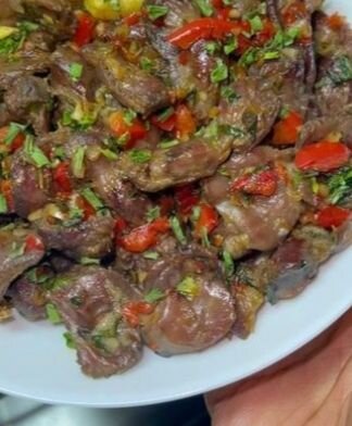 Gésiers de volaille épicés