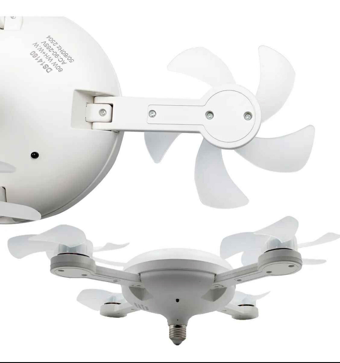 Ventilateur plafonnier avec télécommande