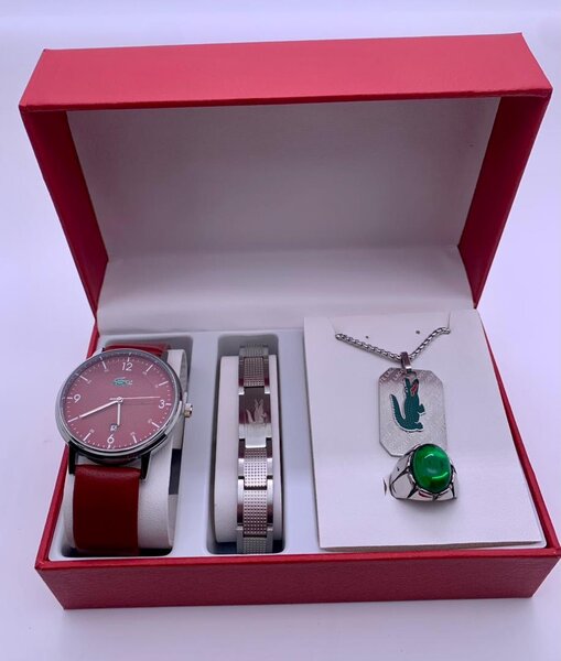 Ensemble Montre et Bijoux Luxe