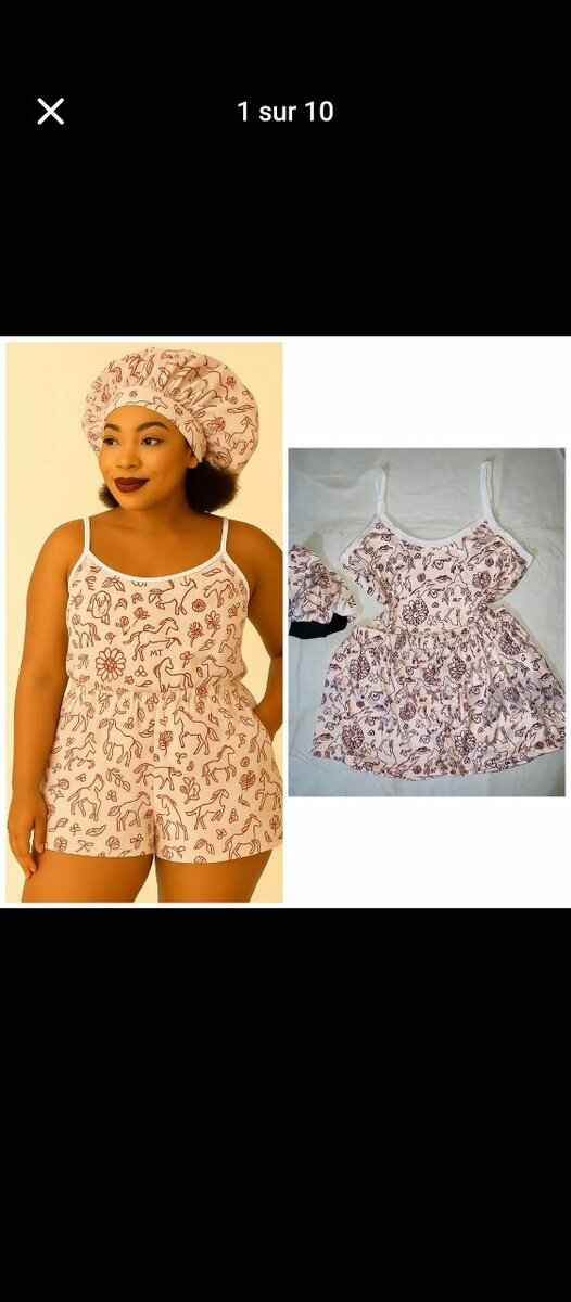 Pyjama Femme Chic Été