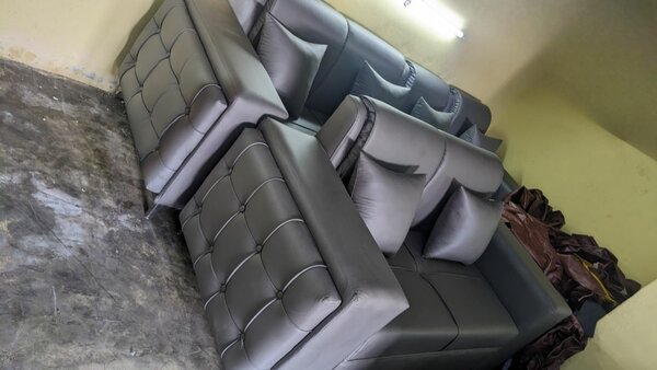 Box Type Leather sofa sets