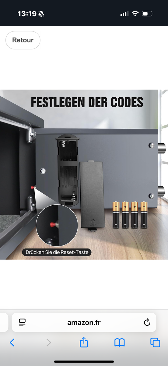 Coffre-fort électronique sécurisé