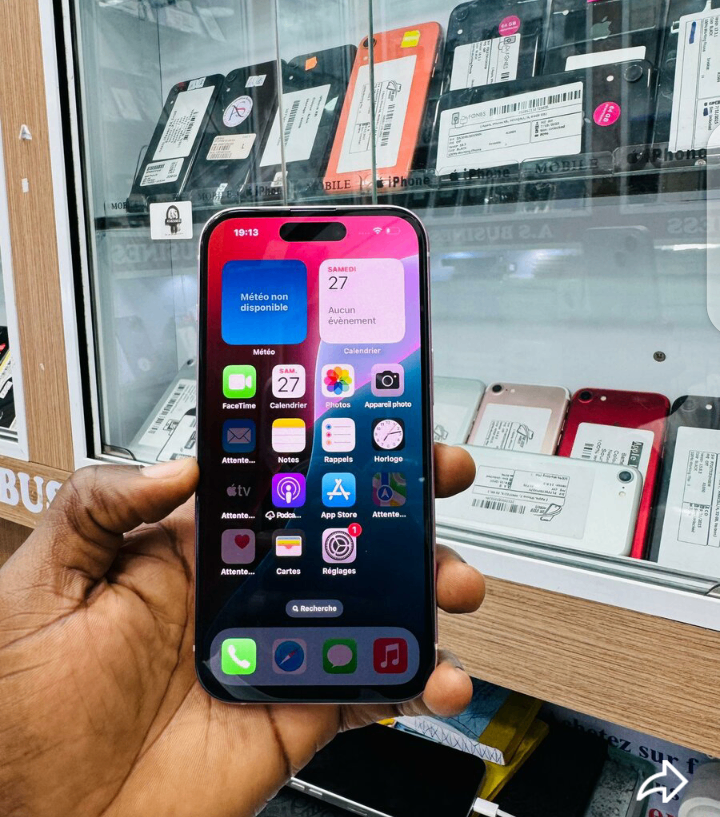 Smartphone dernier modèle Apple