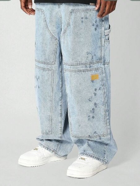 Jeans cargo homme décontractés