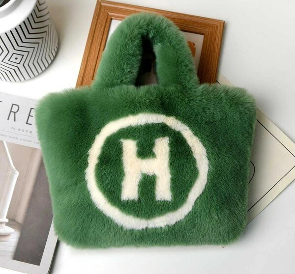 Fluffy Fur Handbags