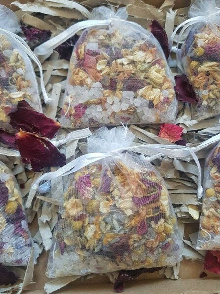 Sels et thé de bain relaxants