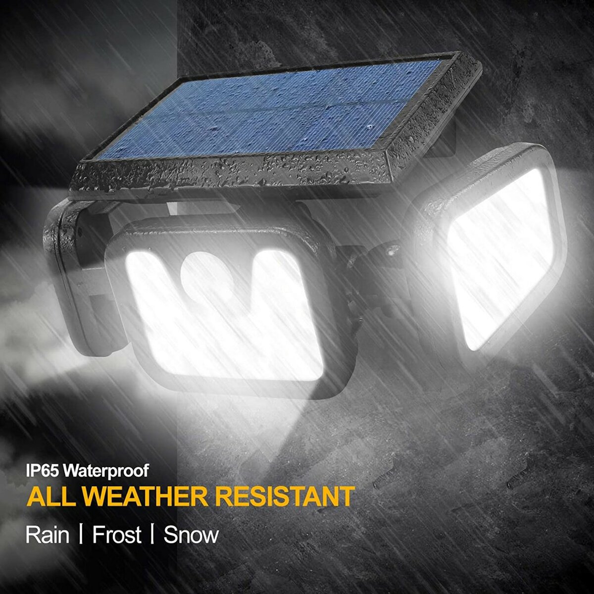 Lumières solaires extérieures LED