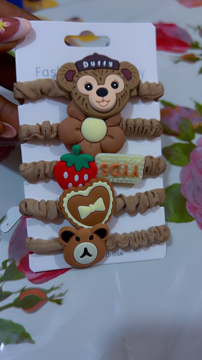 5 in 1 hair scrunchies