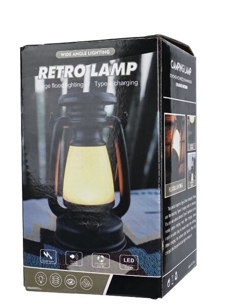 Lampe de Camping Rétro LED