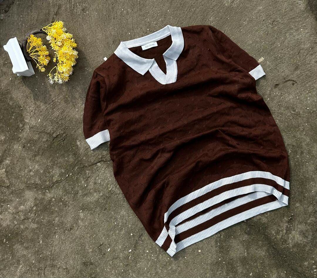 Polo en maille élégante