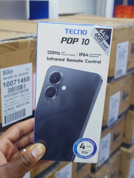 Smartphone Tecno Pop 10 128Go