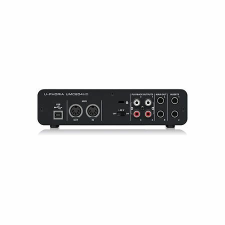 Interface audio Behringer UMC204HD
