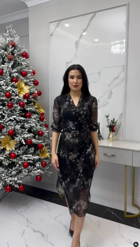 платье черное