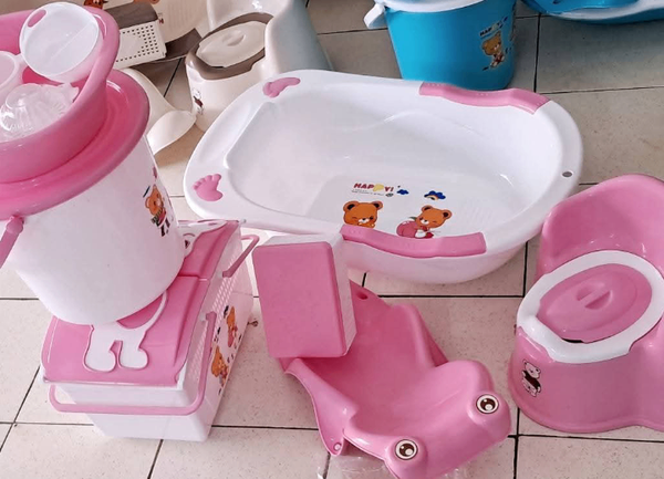 Ensemble Bain Bébé Coloré