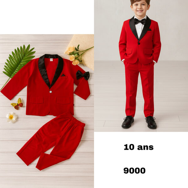 Costume Enfant Rouge 10 Ans