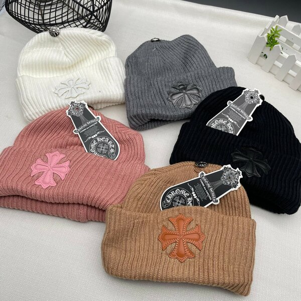 Chrome and Prada Beanies