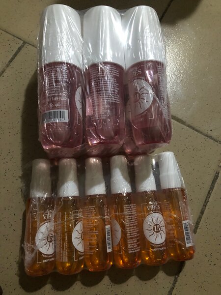 Sprays parfumés élégants