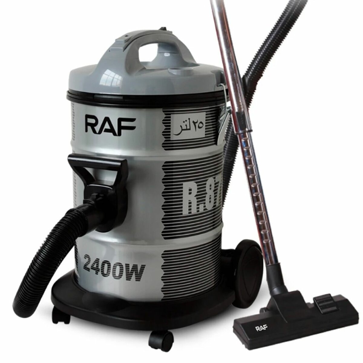 25L High Power Vacuum Cleaner Multifunctional 24000w - Black