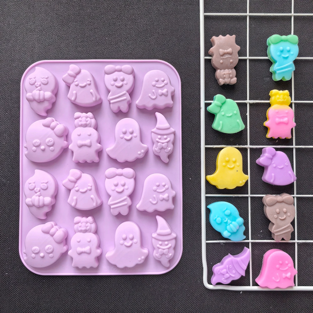 Moules Silicone Bonbons Halloween