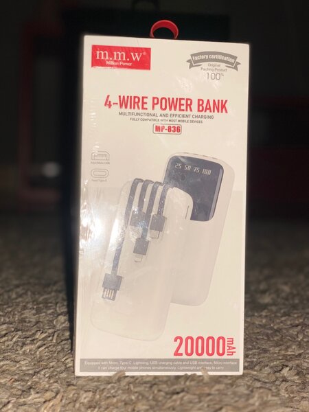 4-Wire power bank