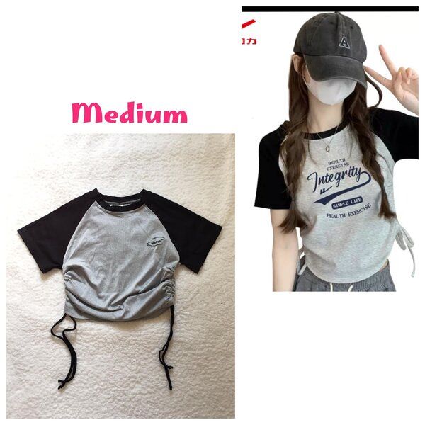 Salaula crop tops and tops