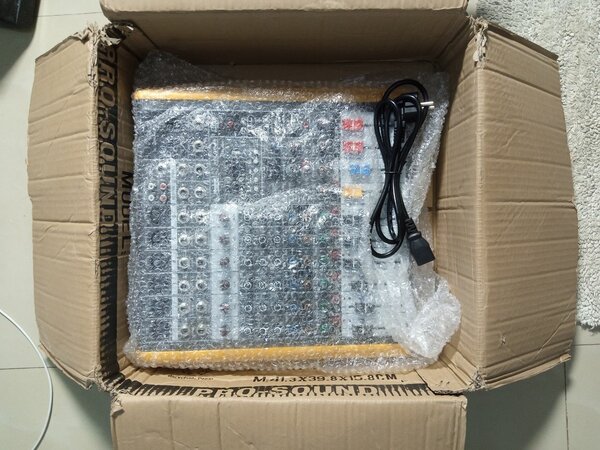 Professional Sound Audio Mixer Channel 6