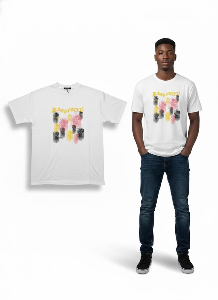 T-shirt imprimé moderne