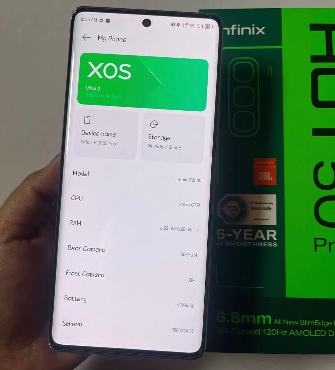 Infinix Hot50 Pro+