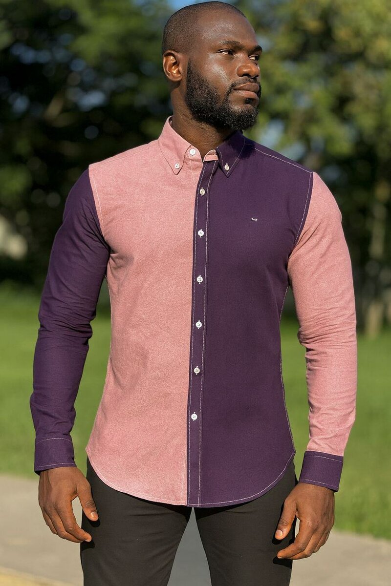 Chemise Homme Élégante en Coton