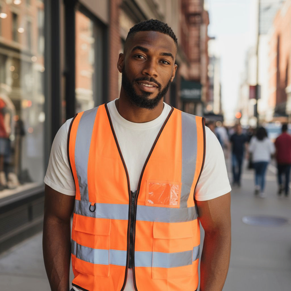 Gilet chasuble fluorescent
