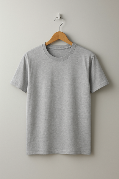 T-shirt Gris Classique