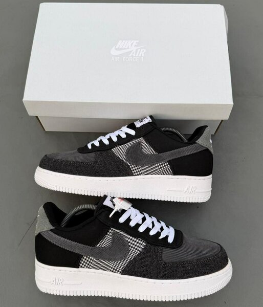 Nike Air Force 1 Noir Blanc