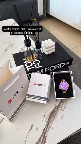 Montre Femme Élégante Curren