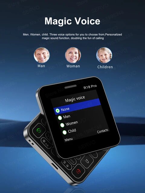 Téléphone Mini coulissant