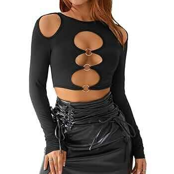 Top à découpes audacieuses