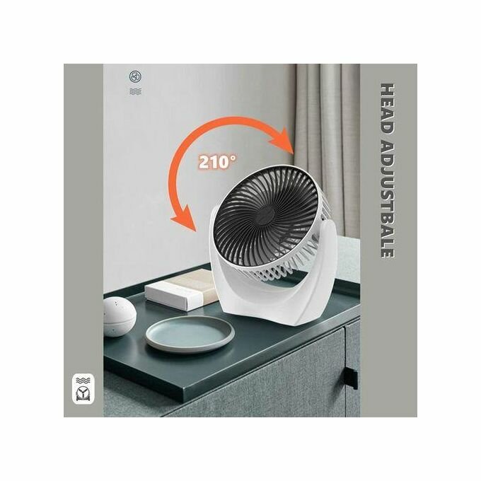 Ventilateur USB Portatif 210°
