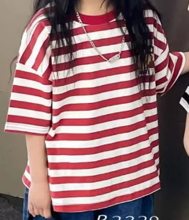 Футболка полосатая  5-12л 