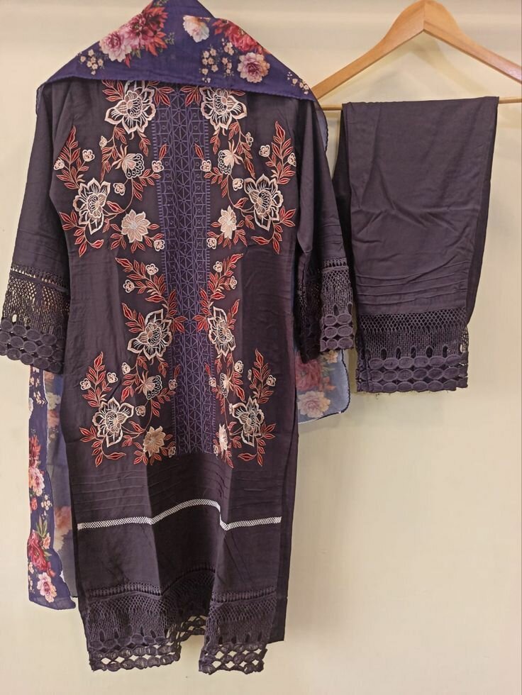 Organza 3 Peace Suit