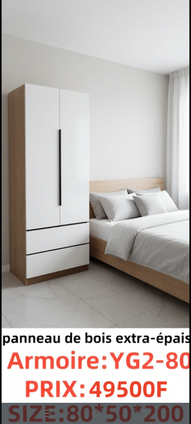 Armoire moderne avec miroir