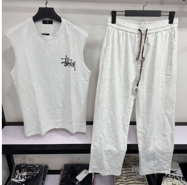 Ensemble Décontracté Blanc Stussy